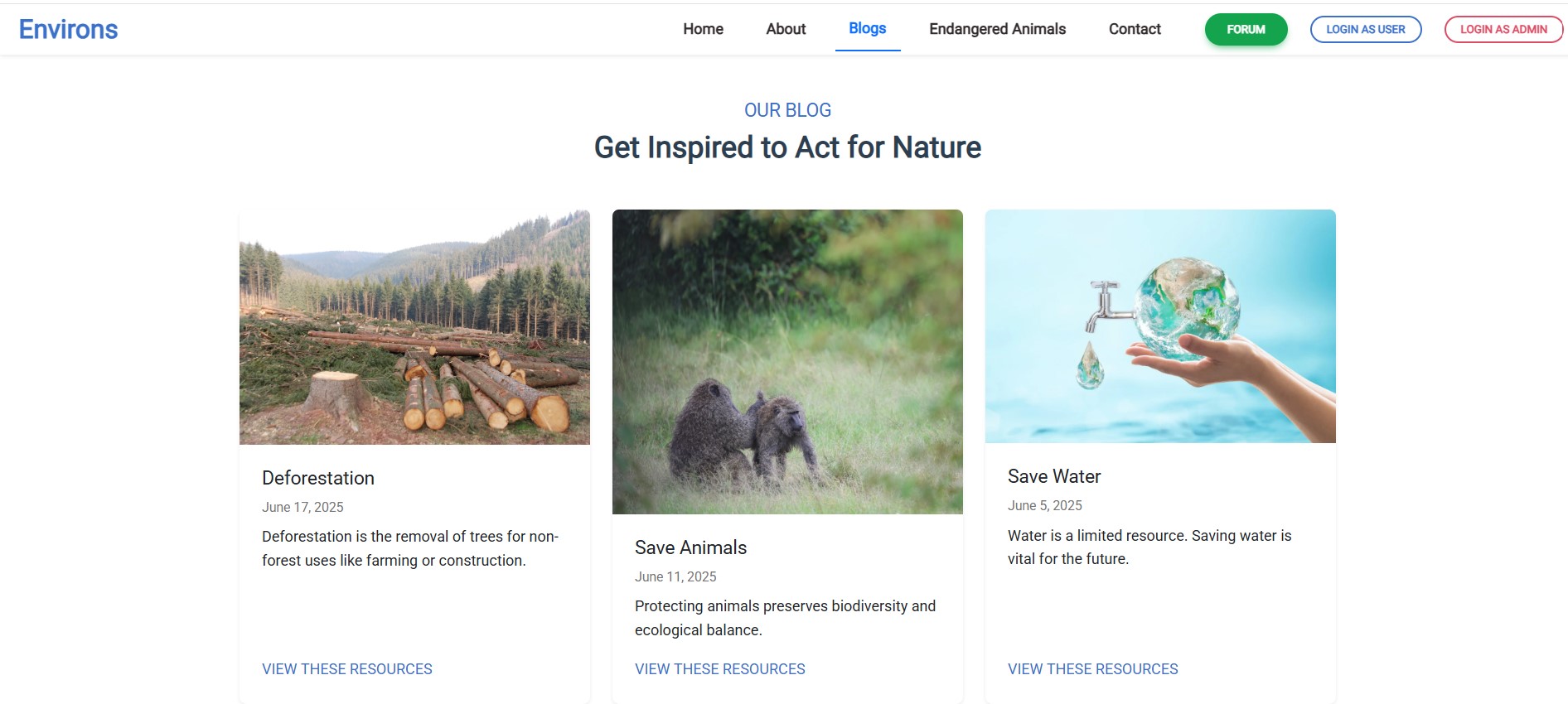 EndangeredVoice resources page